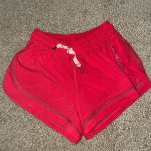Hot pink Lululemon shorts